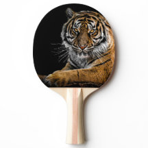 Ping Pong Paddle With Loin Design
