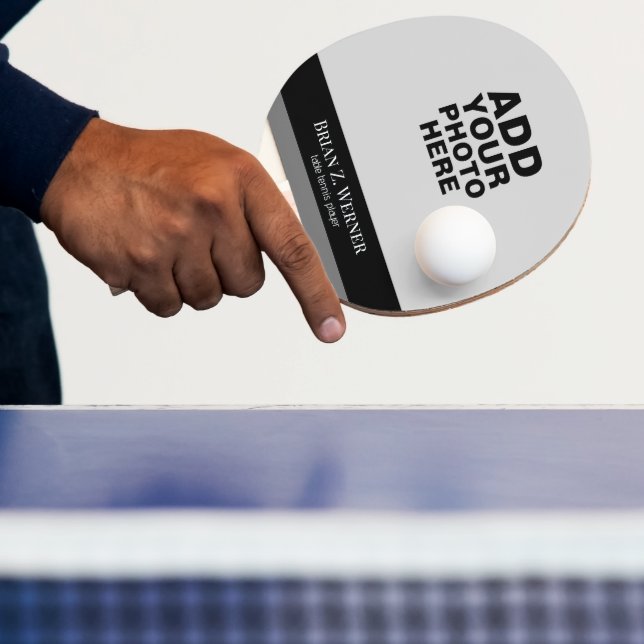 Ping Pong Paddle with Photo and Name (Insitu)