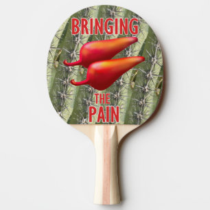 Ping Pong Piments rouges chili Bring the Pain raquette de pi