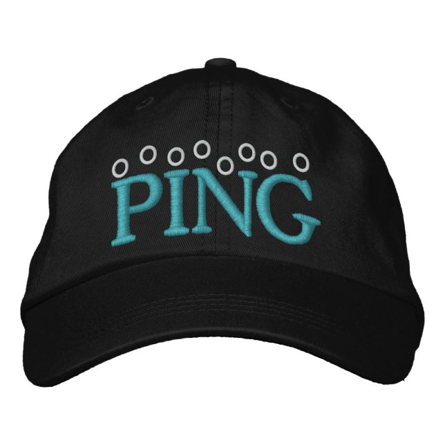 PING PONG - PING EMBROIDERED HAT (Front)