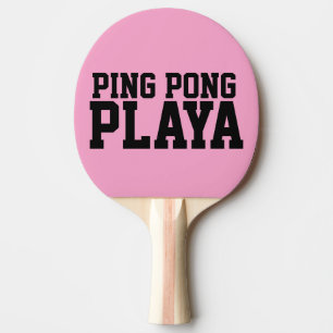 PING PONG PLAYA PINK PADDLES