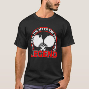 Ping Pong Player Table Tennis Paddle Ping Pong Coa T-Shirt