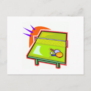Ping Pong Postcard