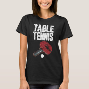 Ping Pong Power Burst Table Tennis Bat 3 T-Shirt