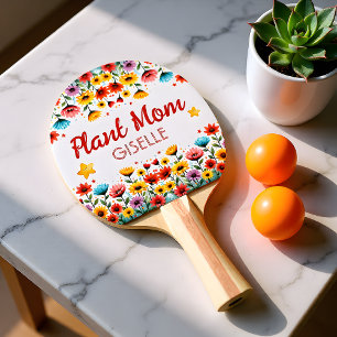 Ping Pong Raquette de ping-pong maman jardin de printemps jo