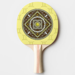Ping Pong Raquette de ping-pong Mandala Gemini