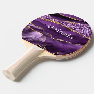 Ping Pong Raquette de ping-pong personnalisée avec nom Viole