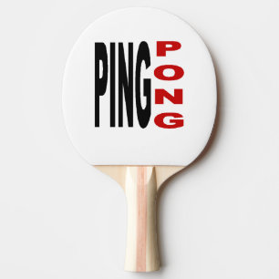 PING PONG Rubber PING Racket Paddle