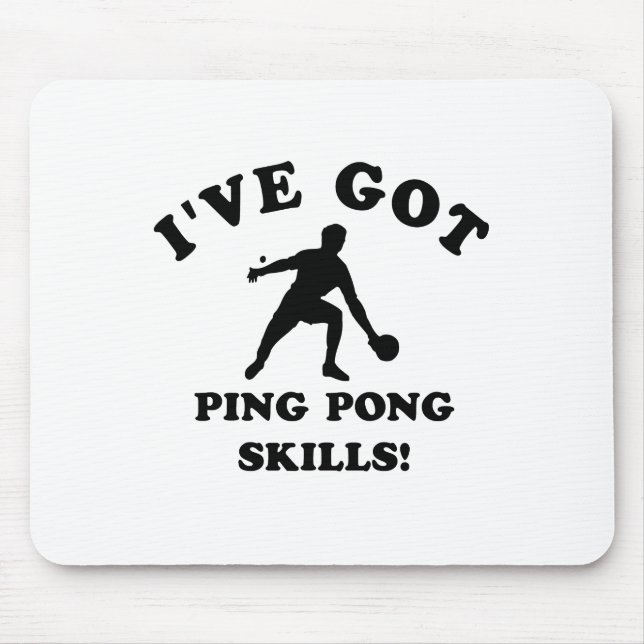 ping pong skill gift items mouse pad (Front)