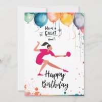 Ping Pong Table Tennis Birthday Girl for Party