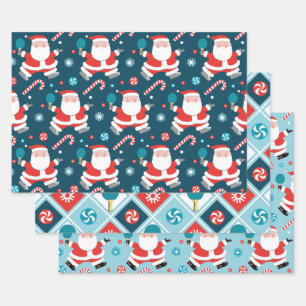 Ping Pong Table Tennis Gift Wrapping Paper Sheets
