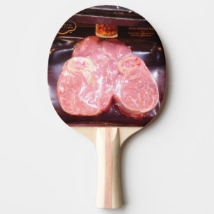 ping pong testicles veal funny meat gag ping pong paddle