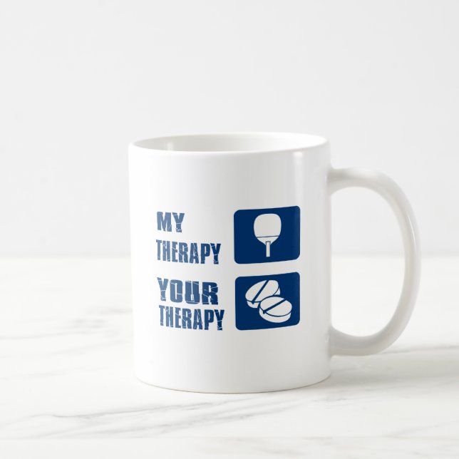 ping pong therapy designs coffee mug (Right)
