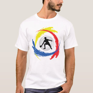 Ping Pong Tricolor Emblem T-Shirt