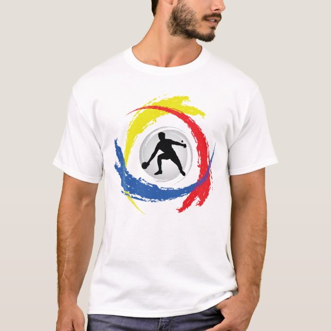 Ping Pong Tricolor Emblem T-Shirt (Front)