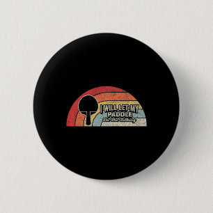 Ping Pong Vintage Retro Fun Table Tennis 2 Inch Round Button