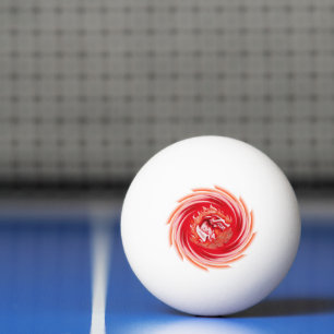 Ping Pong Wild Wolf Whirling balle de ping-pong 3 étoiles