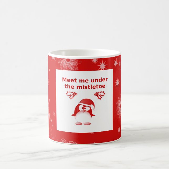 Pingin Christmas Café Mug (Centre)