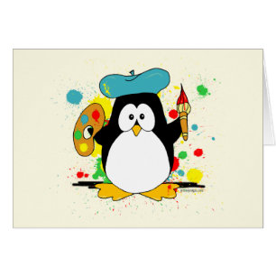 Pingouin artistique