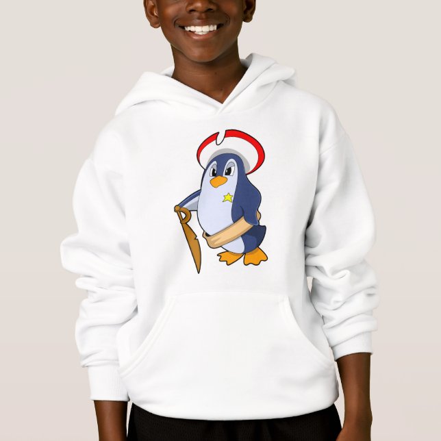 Pingouin comme pirate avec Casquette (Devant)