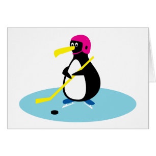 Pingouin de hockey sur glace