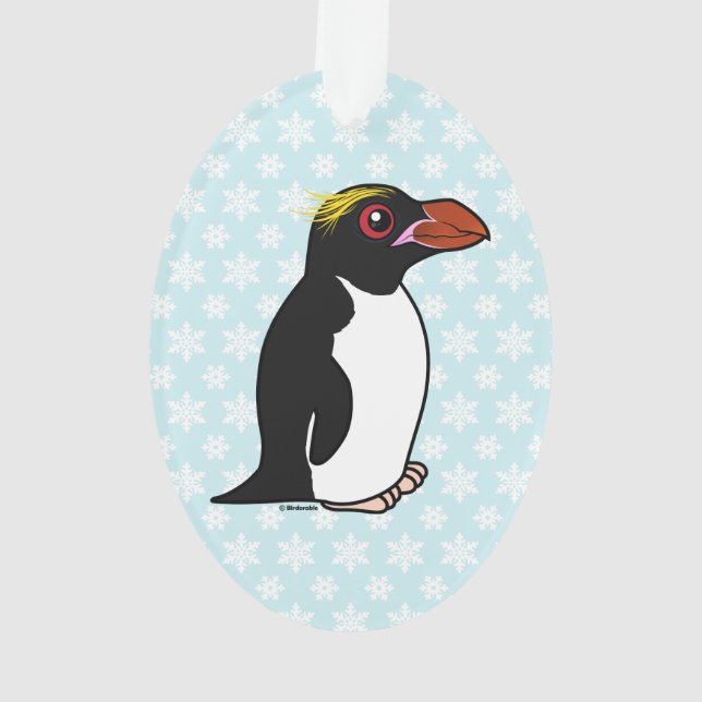 Pingouin de macaronis de Birdorable (dos)