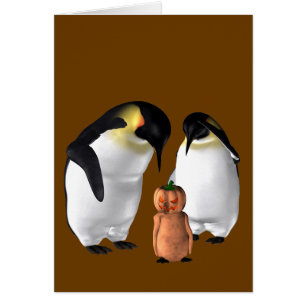 Pingouin d'Halloween bizarre
