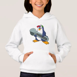 Pingouin en mécanique avec outil