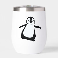 Pingouin mignon personnalisé avec nom personnalisé