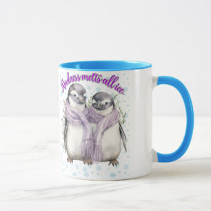 Pingouin père et son Mug "Kindness+Melt+All+I