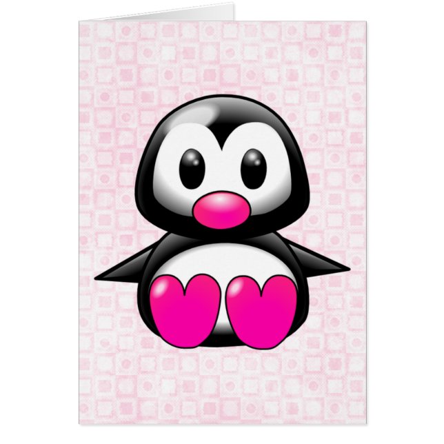 Pingouin rose mou (Devant)