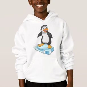Pingouin sur glace floc