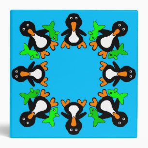 Pingouins 2" classeur 3-Ring