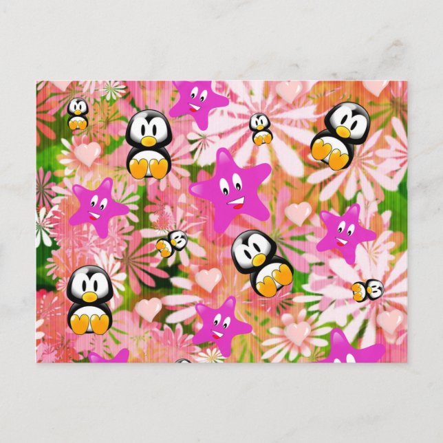 Pingouins de carte postale (Devant)