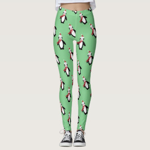 Pingouins de Noël, Leggings pour femmes