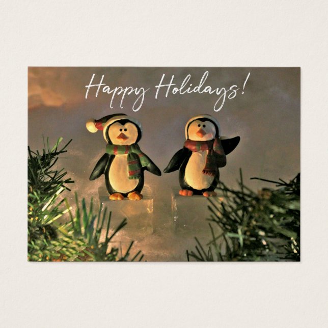 Pingouins de vacances (Devant)