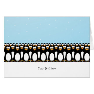 Pingouins drôles de bande dessinée