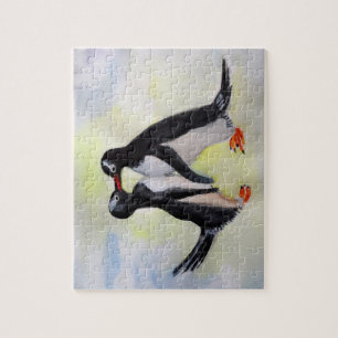 Pingouins Kiss Puzzle