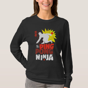 Pingpong Ninja-Table Tennis T-Shirt
