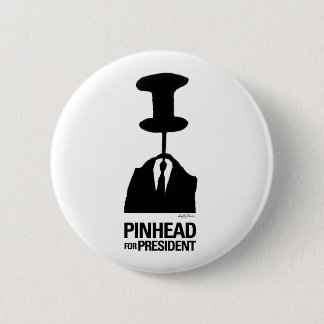 Pinhead For President 2 Inch Round Button