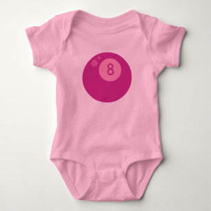 pink8ball baby bodysuit