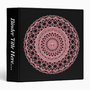Pink 1 - 1.5" binder