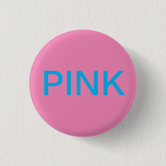 PINK 1 INCH ROUND BUTTON