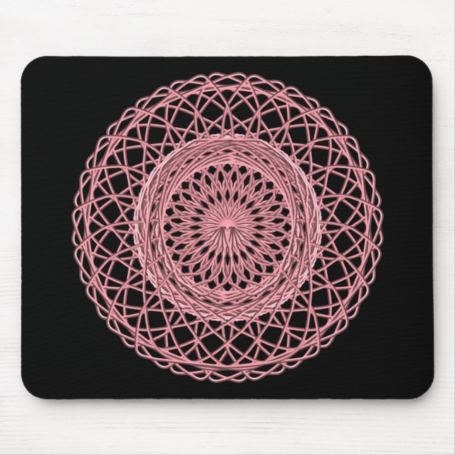 Pink 1 mouse pad (Front)