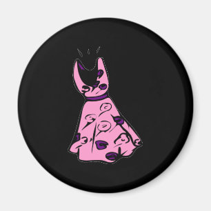 Pink 50s Be-bop Dress Magnet