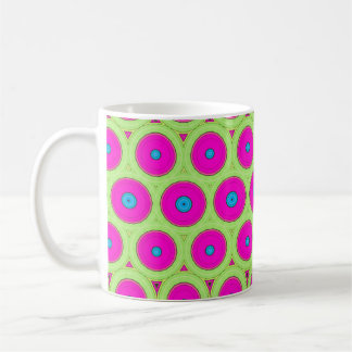 Pink 70's Retro design Coffee Mug