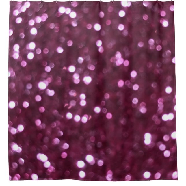 Pink abstract, bokeh defocused lights. (Front)