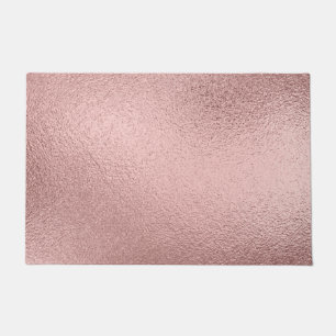 pink abstract doormat