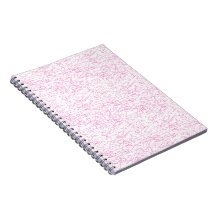 Pink Abstract Office File Folder Set