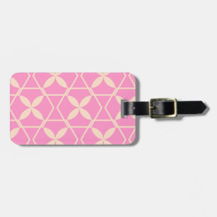Pink Abstract Pattern by storeman Luggage Tag
